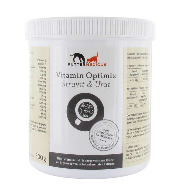 Futtermedicus Vitamin Optimix Stuvit & Urat  500g
