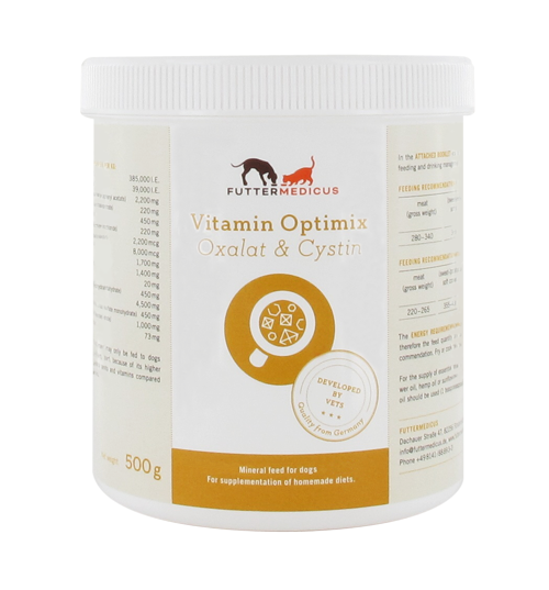 Futtermedicus Vitamin Optimix Oxalat & Cystin 500g