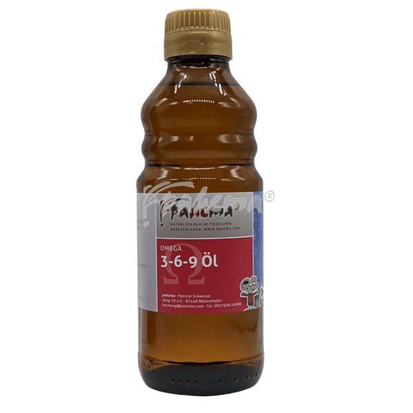 pahema Omega 3-6-9 Öl  250ml Glasflasche